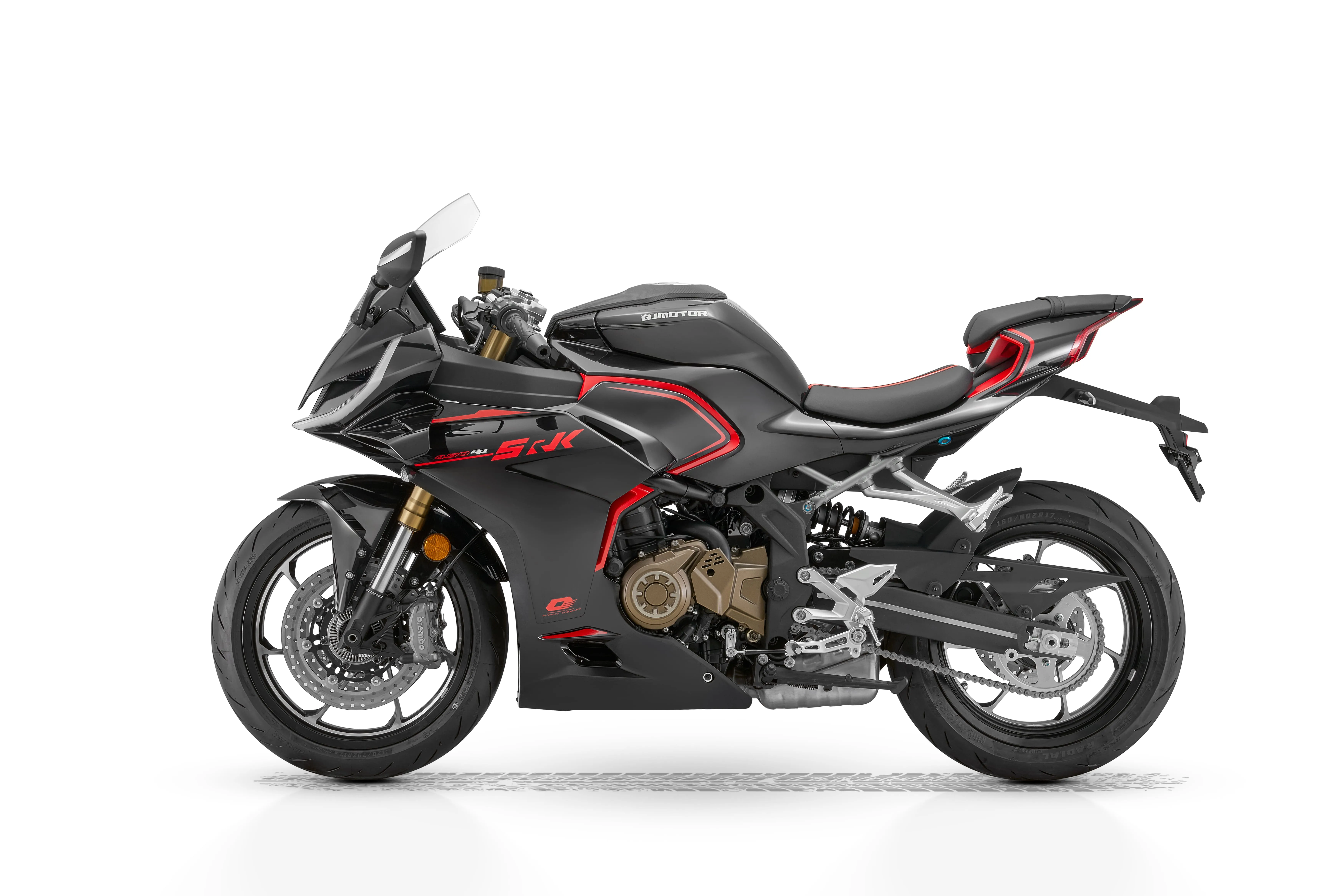 Мотоцикл QJMOTOR SRK 421 RR Чёрный матовый