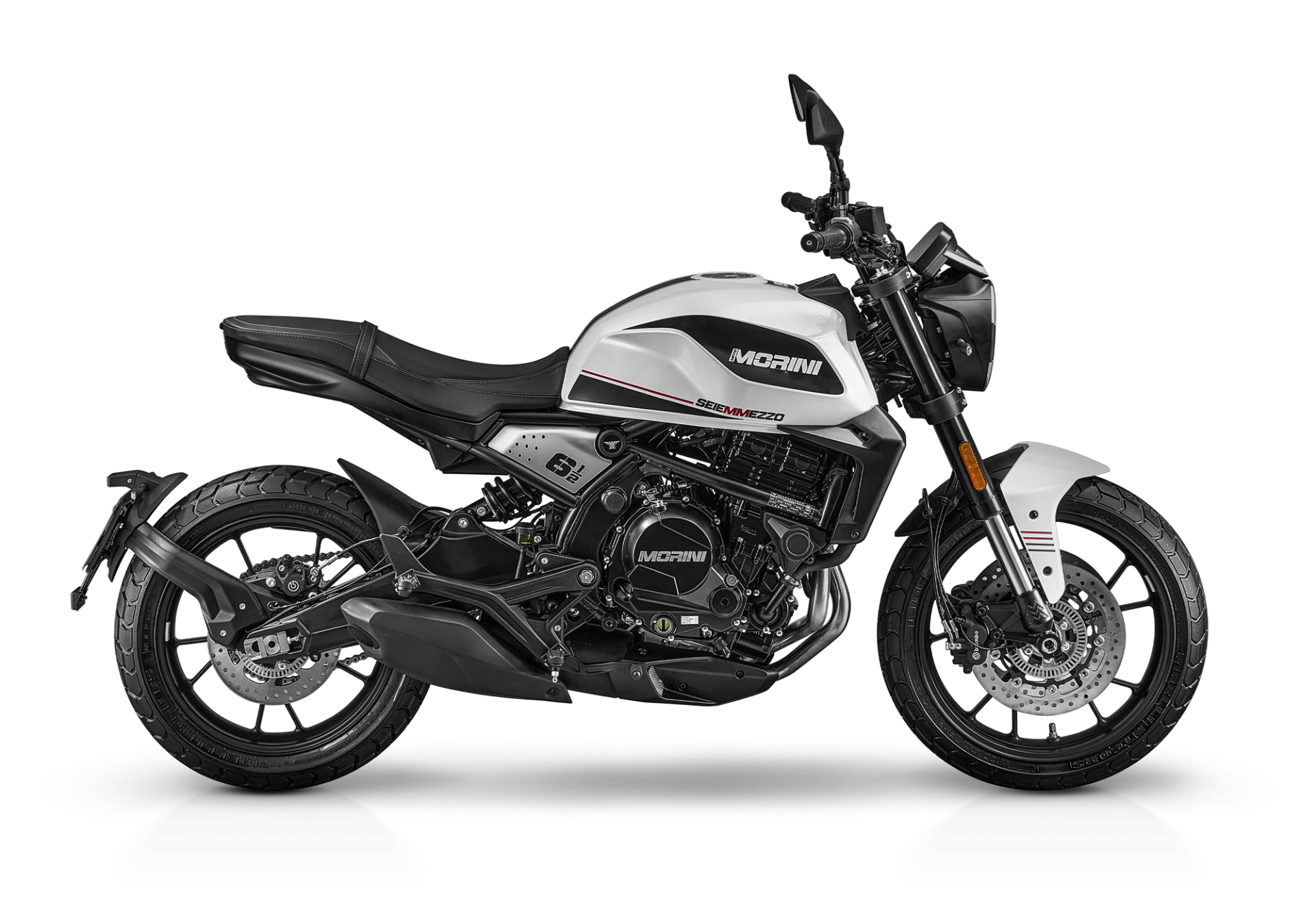 Мотоцикл Moto Morini Seiemmezzo STR Metalizede White