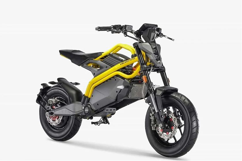 Электромотоцикл \ JUMP（72V/50Ah) - Yellow