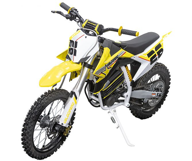Детский электромотоцикл KIDS BIKE 14-12 (1000W) - Yellow