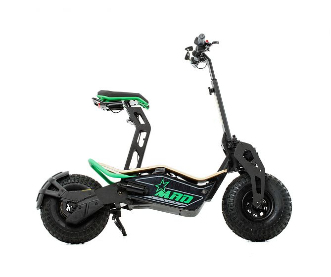 Электросамокат с сиденьем \ MAD 1600W (Green)