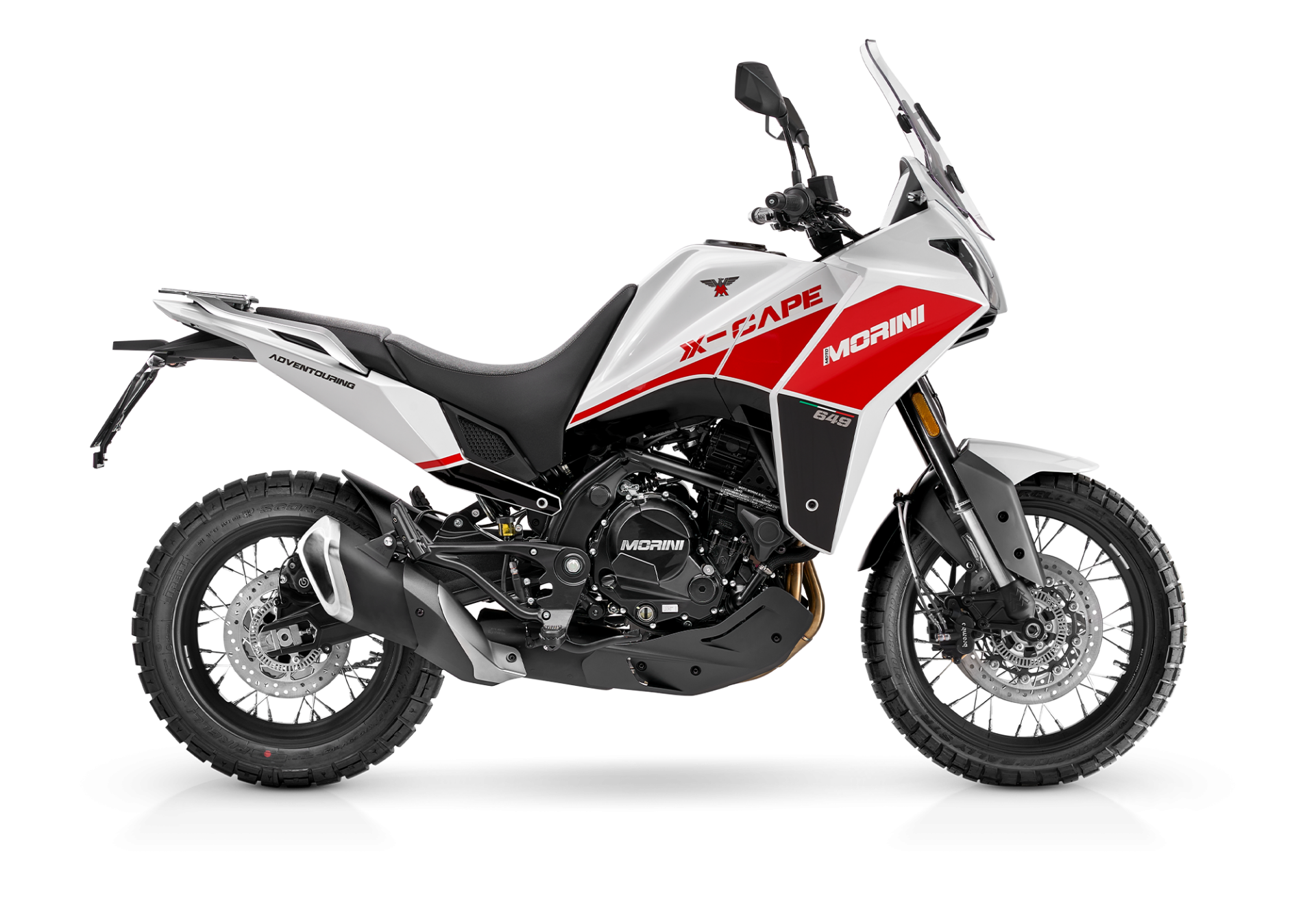 Мотоцикл Moto Morini X-Cape 650X Carrara White Black Spoke